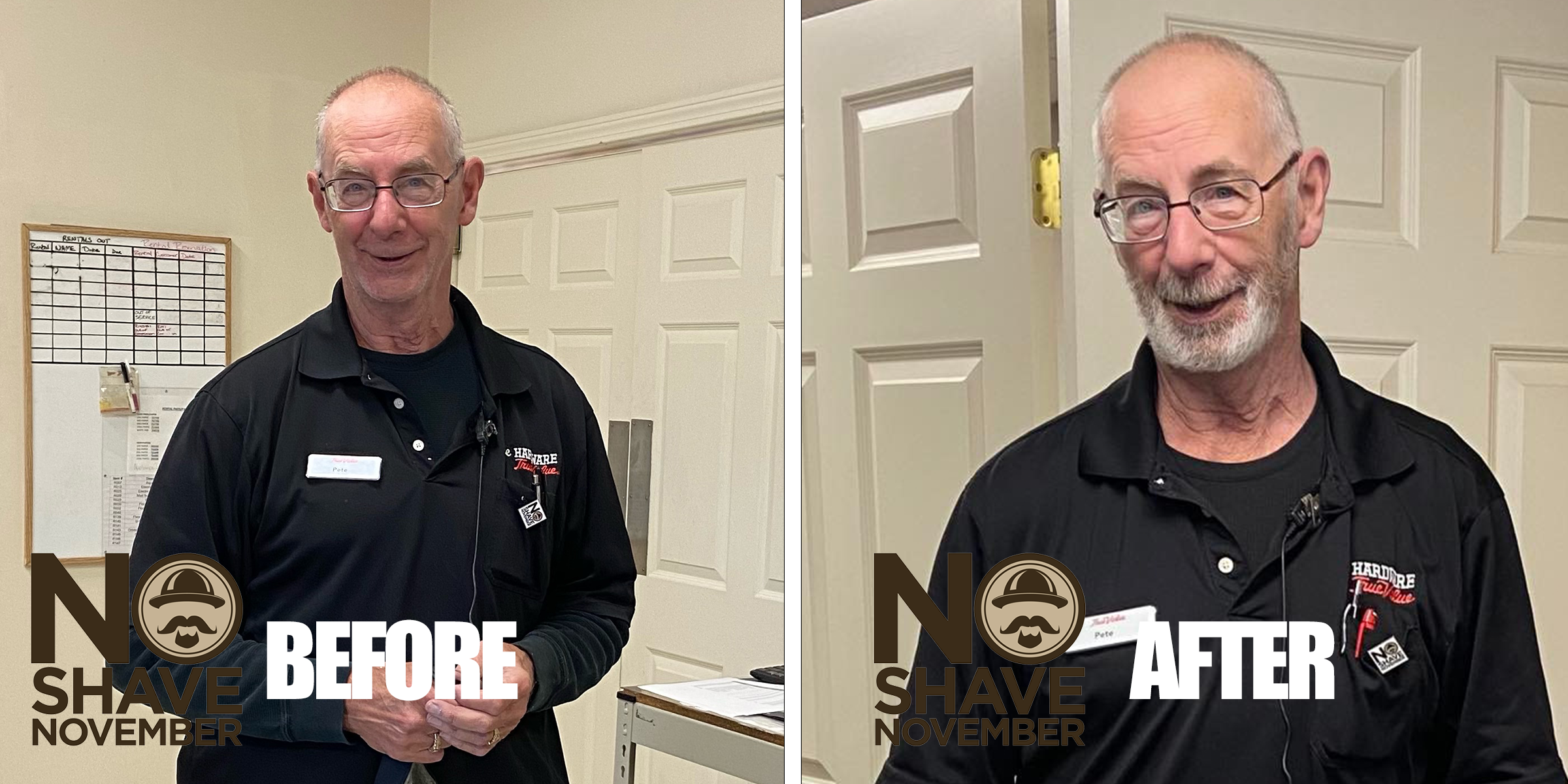 Carr Hardware Associate- No Shave Nov