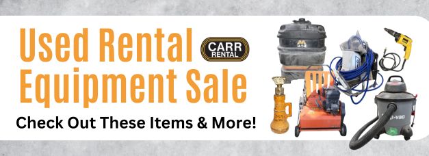 Rental Equipment Sale